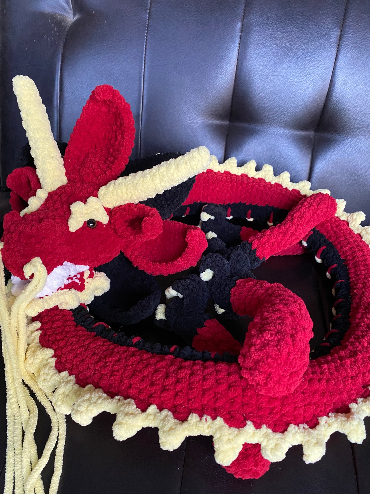 Crocheted Chinese Dragon