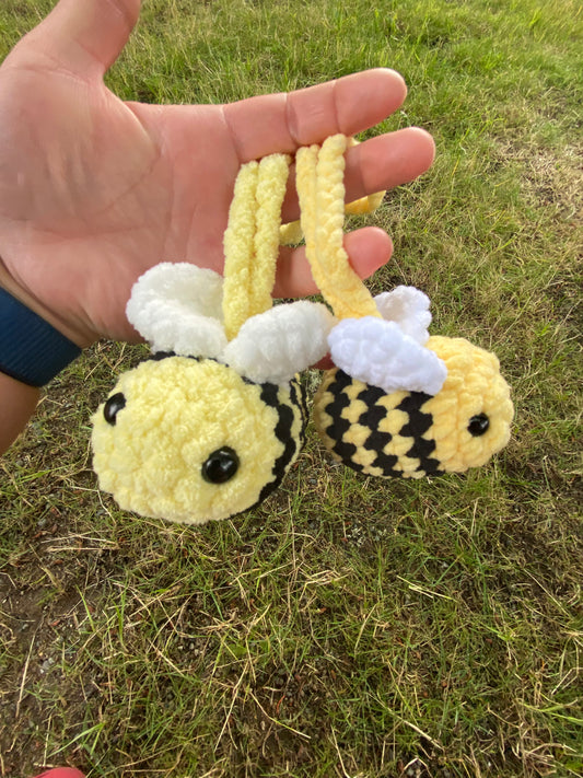 Crochet Bee Charms